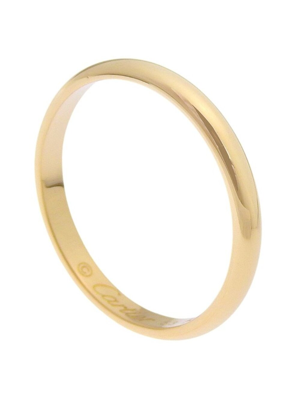 Cartier 1895 Classic Wedding 18k Yellow Gold Ring - Picture 4 of 10